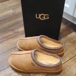 UGG Chestnut Tasman Suede Slip-Ons